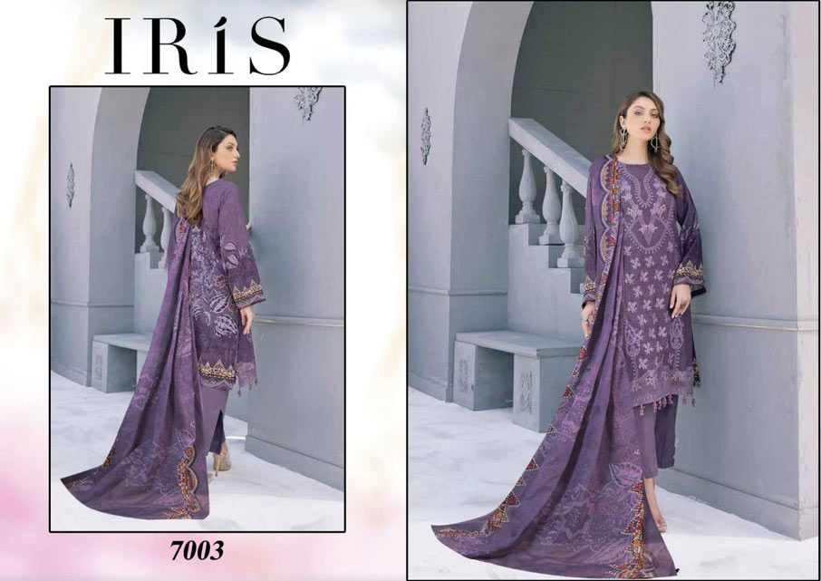 Iris Vol-7 Cotton Dress Material Catalogue Set Iris Vol-7 Cotton Dress Material Catalogue Set